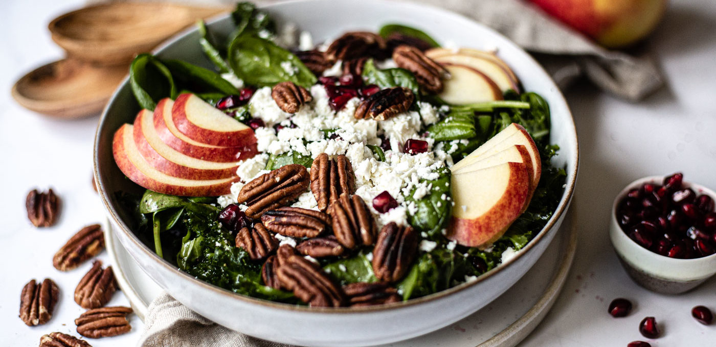 Christmas kale salad | Justanotherfoodiegram