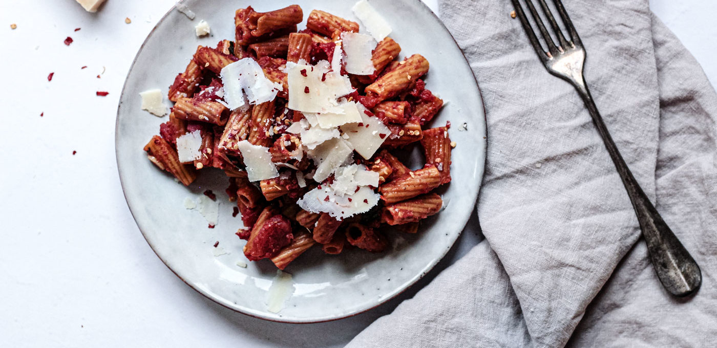 Health(ier) penne al arrabbiata