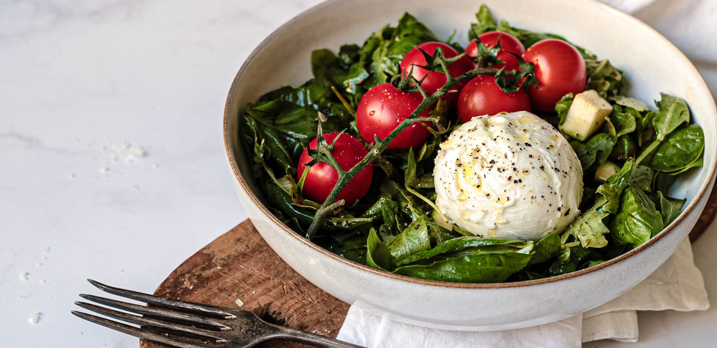 Burrata salad