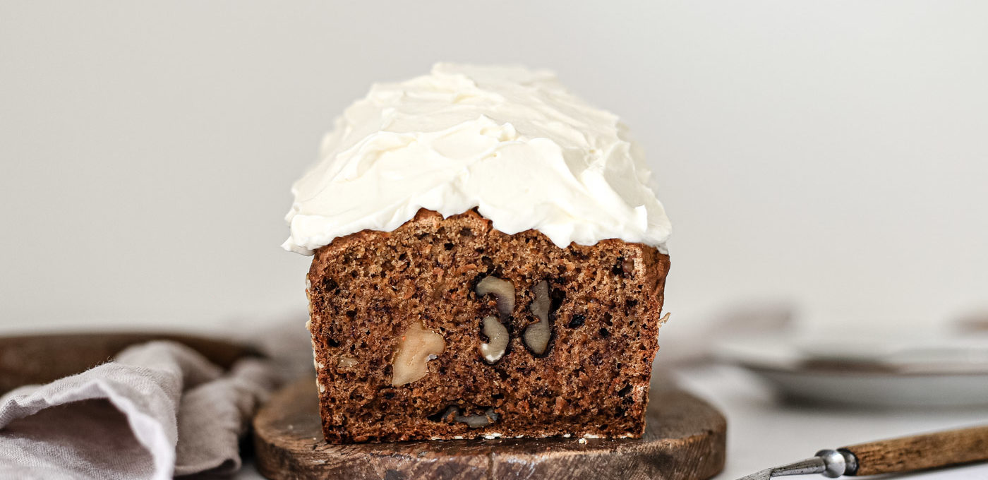 Carrot cake banana bread