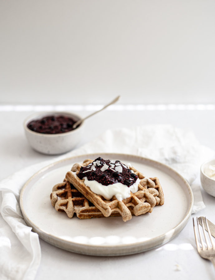 Blueberry chia jam