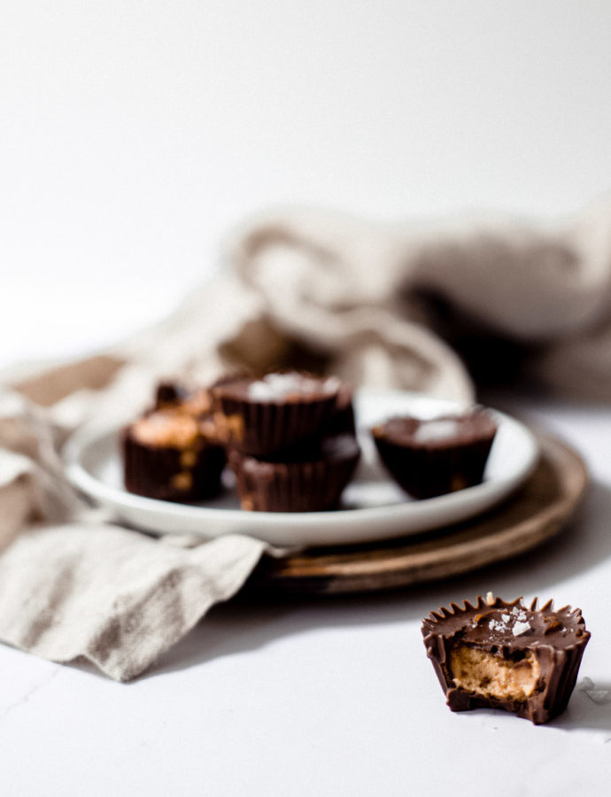 Healthy peanut butter cups