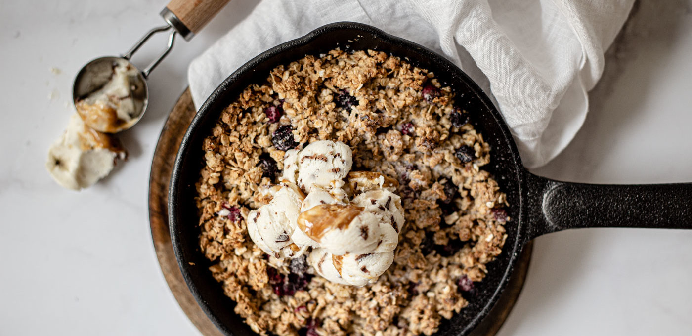 Berry-crumble pie