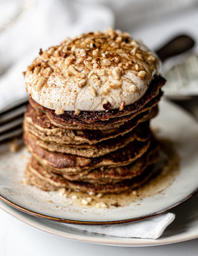 Gingerbread spice pancakes
