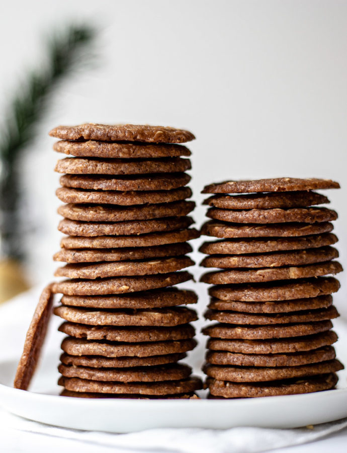 French gingerbread cookies