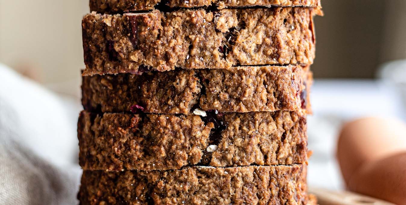 The best double Cranberry Banana Bread