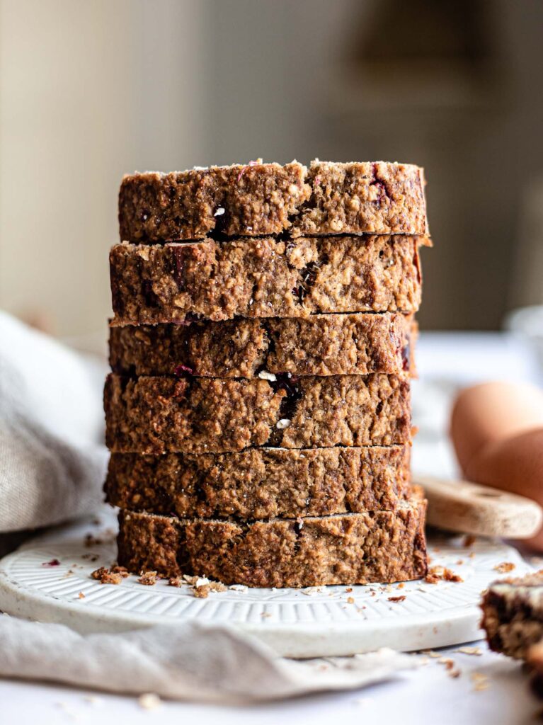 The best double Cranberry Banana Bread