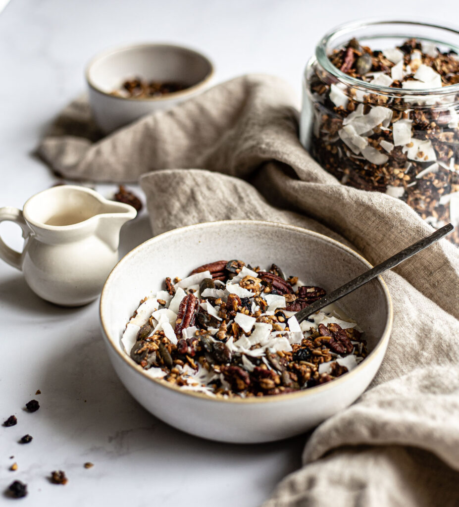 Blueberry Pie Granola