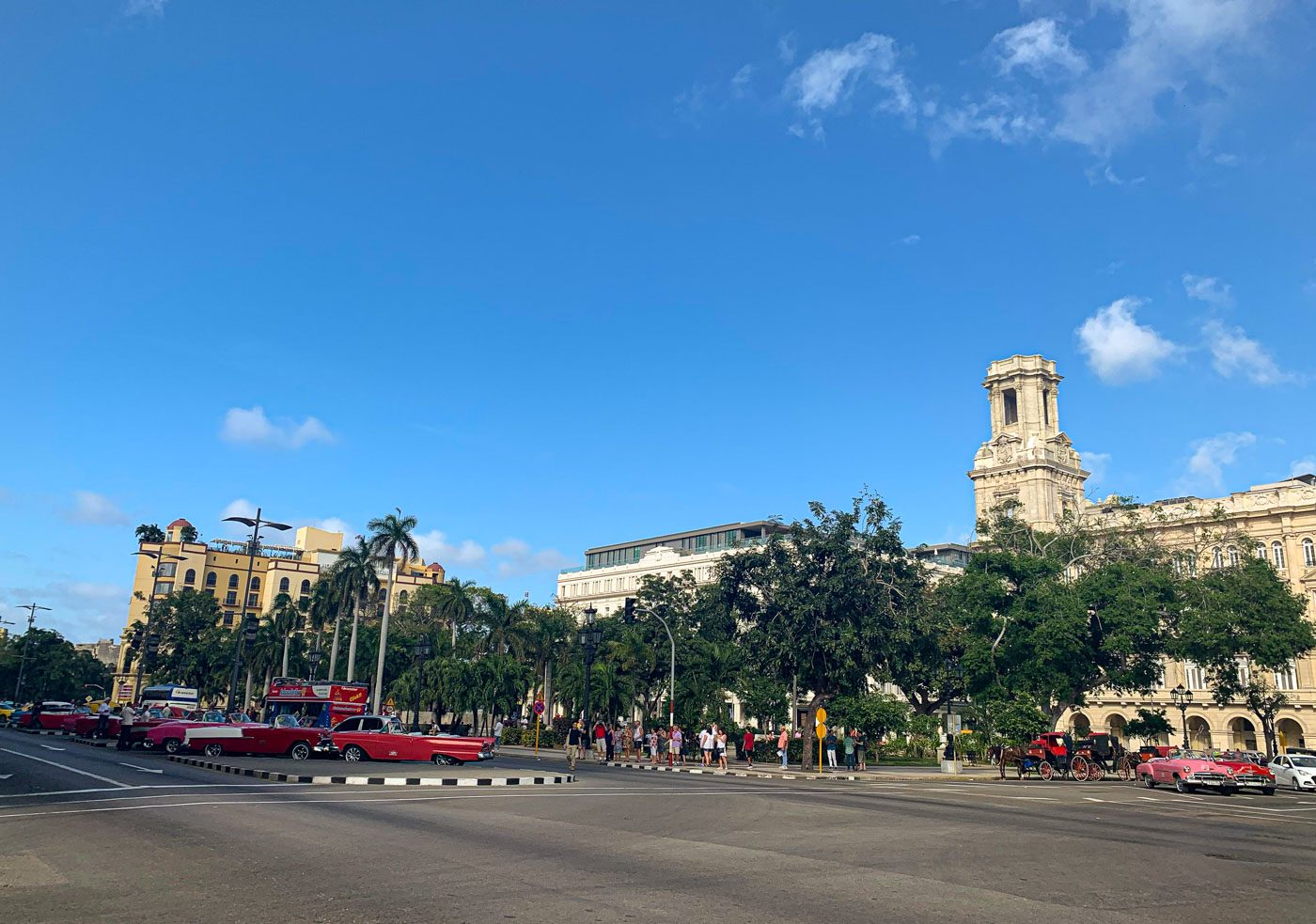 Parque Central in Havana, Cuba